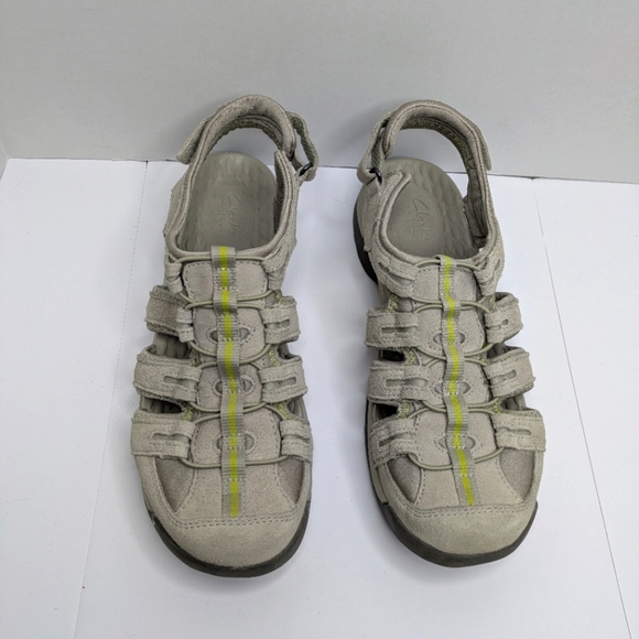 Clarks Neutral Sandal 8.5 Women - Picture 1 of 6